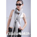 Ladies' super long draped 100%wool scarf